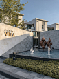 菱形符号的曼谷classe villa别墅景观 by N7A Architects-mooool设计
