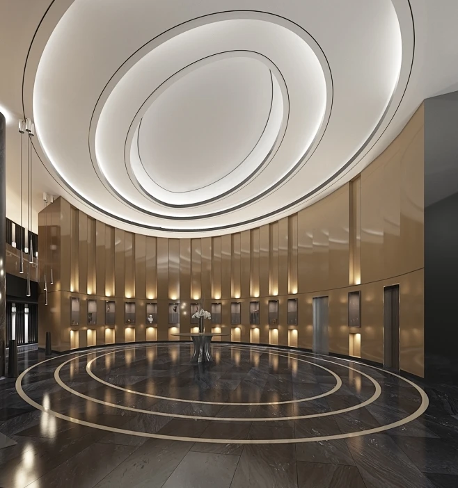 Interior Design of An Office Building Main Lobby : Main lobby office ...