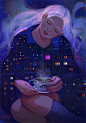14款幻想世界类插画
