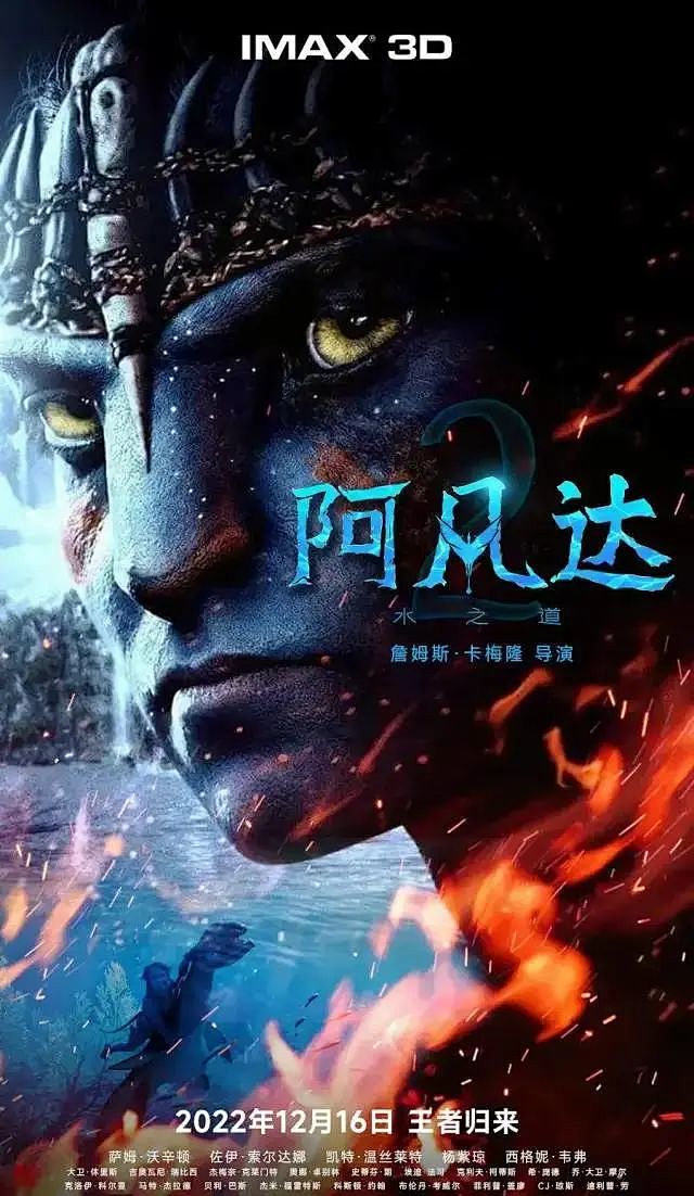 《阿凡达2：水之道》2022