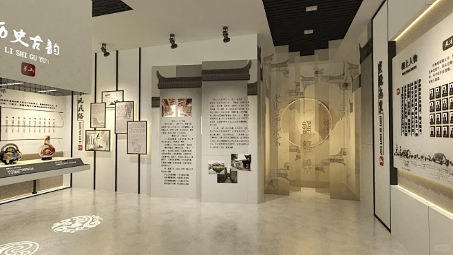 乡风民俗文化村史馆·展厅设计｜项目分享-花瓣网