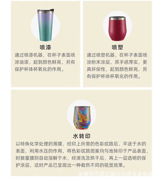 跨境OEM 不锈钢可乐瓶 男女户外运动水...