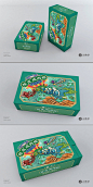 新国潮赛龙舟插画-粽子包装设计-古田路9号-品牌创意/版权保护平台