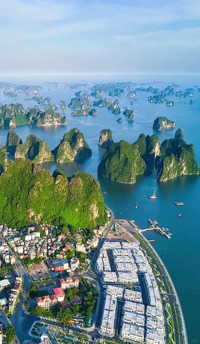 越南下龙湾风景地貌跟广西如出一辙