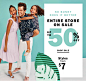 ENTIRE STORE ON SALE UP TO 50% OFF | SHOP SALE