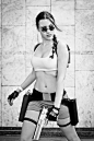Lara Croft cosplay - Kyiv ComicCon 3 by TanyaCroft