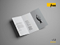 %name 多角度三折页宣传单设计效果图样机 Free Advanced Trifold Brochure Mockup – 7 Angles