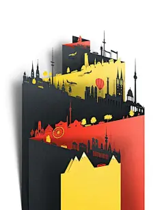 Eiko Ojala  爱沙利亚共和国知名剪纸、插画、平面设计艺术家。 ​​​​