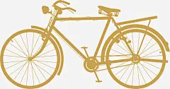 自行车矢量图ai免抠素材_新图网 https://ixintu.com 自行车 矢量图 手绘 插画