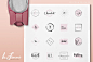 250个女性风格品牌Logo模板 250 Feminine Logos Pack – 设计小咖