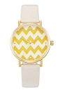 Kate Spade New York 'Metro' chevron watch... Yes yes yes please!_gxz