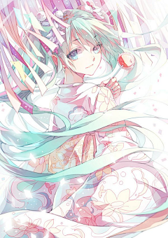 谁怜西风独自凉采集到初音未来