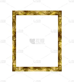 复古装饰金方框