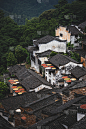 江西黄陵村的中国传统建筑
