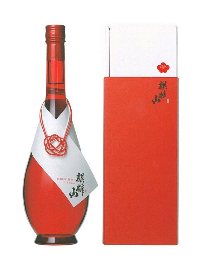 麒麟山 梅酒 Beauty in red...