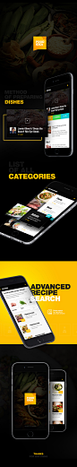 Food app by APP界面 - UE设计平台-网页设计，设计交流，界面设计，酷站欣赏