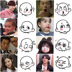 干货 _ Q萌表情包绘制
