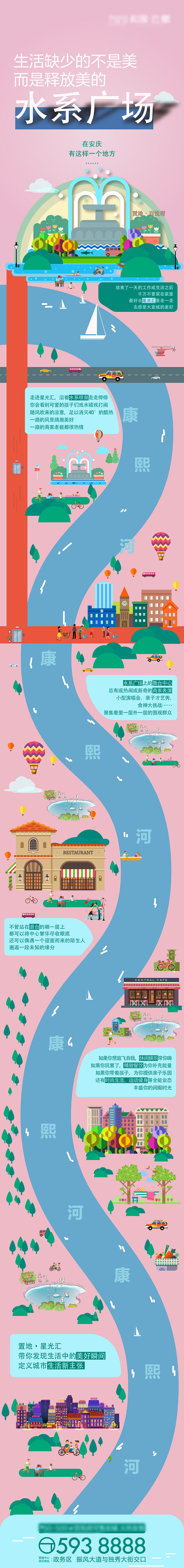 地产商业价值点广场长图海报-志设网-zs...