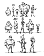 ArtStation - character thumbnails, Josh Black