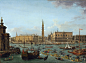 Antonio Joli - Procession of Gondolas in the Bacino di San Marco, Venice, National Gallery of Art (Washington)