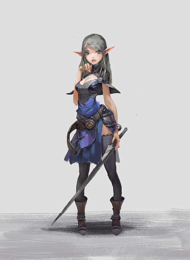 Q版手游 角色原画  Q39766930...