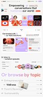 Podcasts Platform UI by Awsmd on Dribbble