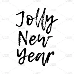 圣诞贺卡上写着新年快乐。问候，祝贺，乔迁喜帖，邀请，照片重叠的模板。矢量图