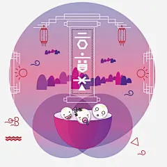 闹元宵中国风矢量图高清素材 中国风 元宵节 卡通 可爱 插画 矢量图 闹元宵 元素 免抠png 设计图片 免费下载