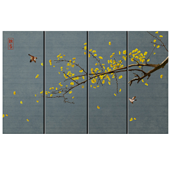 吾莫design采集到背景墙  木饰面