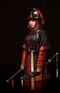Joseon Dynasty 2, Choong Yeol Lee : Royal Guard of the Joseon Dynasty.
wearing Splinted mail of  early Joseon period.
Personal artwork.
