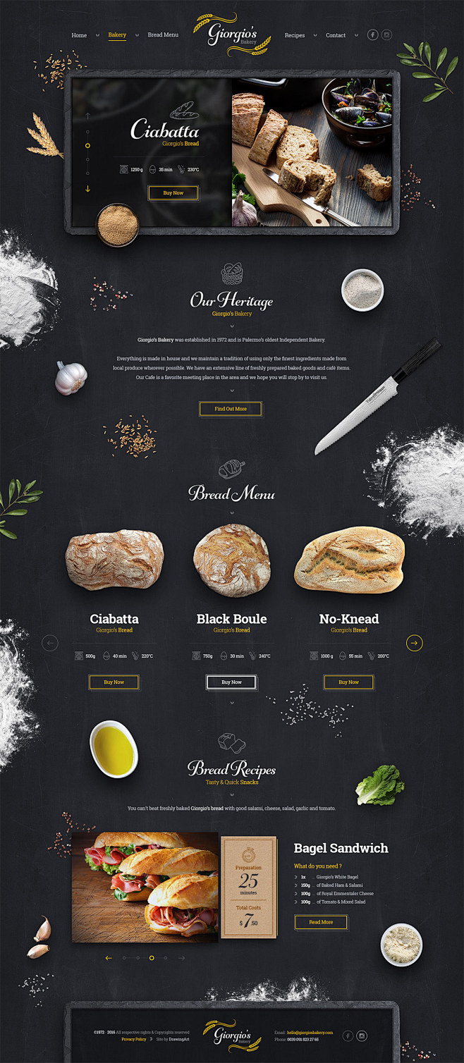 吉奥吉奥的面包店网站设计吉奥吉奥的面包店...