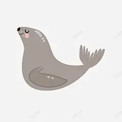 侧面的海豹矢量图高清素材 png 设计图片 免费下载 页面网页 平面电商 创意素材 png素材