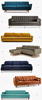 The Plumed Nest: The Sofa: 