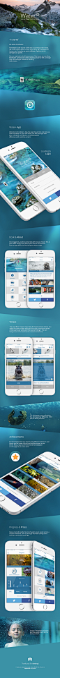 Water+ App by Grace - UE设计平台-网页设计，设计交流，界面设计，酷站欣赏