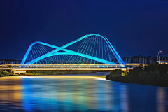 北城凉筑c采集到桥梁夜景