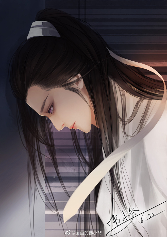 古风美男作者画画的佛小爷