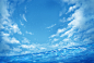 #オリジナル 空と海と青 - えいり的插画