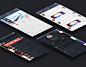 Full Messenger UI Kit : Full Mobile messenger kit with psd