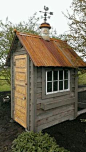 Garden shed ( I have had this vision for my garden shed, mines a little bigger and with a small porch )