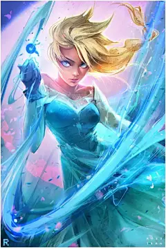 【插画师作品】第85期：美国92后插画师 Ross Tran 的女性插画作品 （竟然有古风）