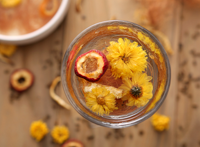 掌微 陈皮山楂菊花茶决明子花草茶组合 内有10小包 3件包邮-tmall.com