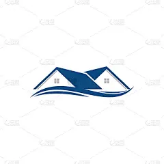房地产插画设计。架构和建设矢量设计模板。