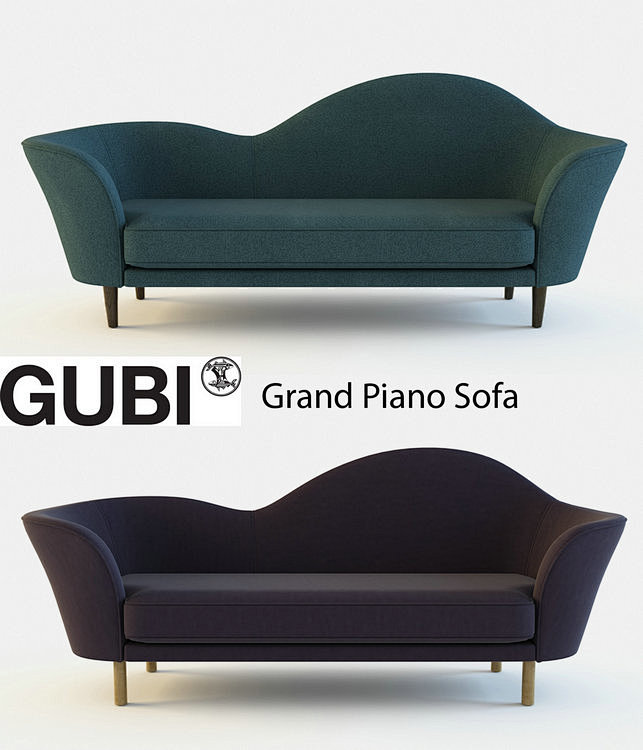 Gubi Grand Piano Sof...