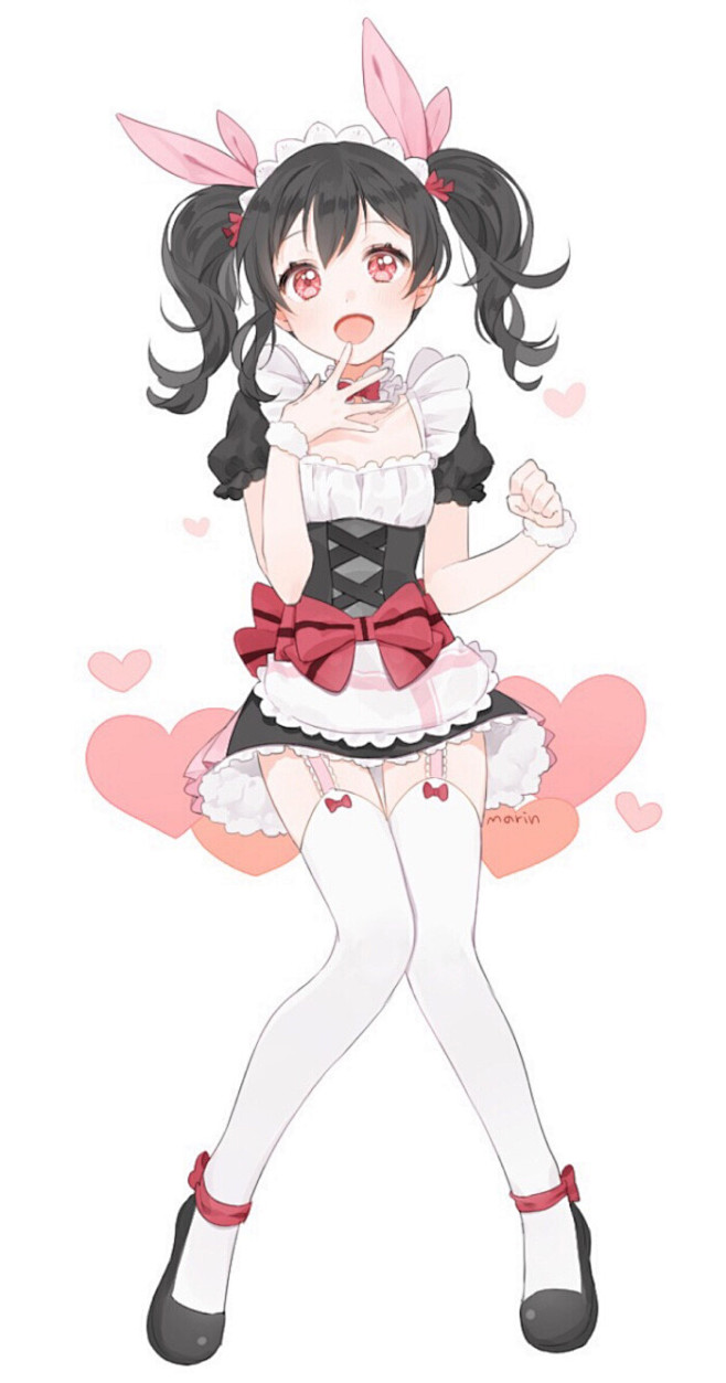 loveliveloveliveloveliveloveliveの矢泽妮可女仆装