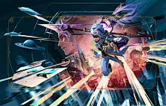 韩信-回城放鸽子闪光海报