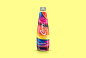 Caribe Cooler Rebranding 饮料瓶身艺术包装设计-古田路9号