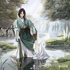 FmlocNyW采集到古风武侠人物立绘（女）