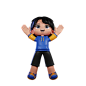 Looking Man  3D Illustration