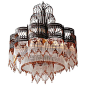 Huge Pair of Italian Murano Glass Chandeliers | From a unique collection of antique and modern chandeliers and pendants at https://www.1stdibs.com/furniture/lighting/chandeliers-pendant-lights/: