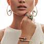 Azza Fahmy Wonders of Nature Serpent earrings, ring and bracelet